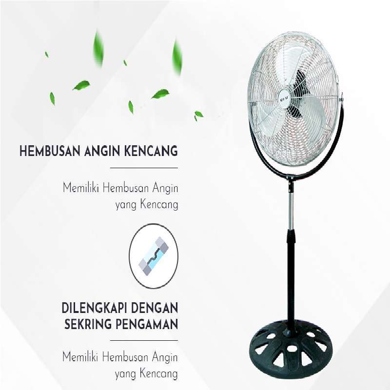 Sekai Kipas Angin Berdiri Stand Fan High Velocity 20 Inch - HSN 2039 C | HSN2039C